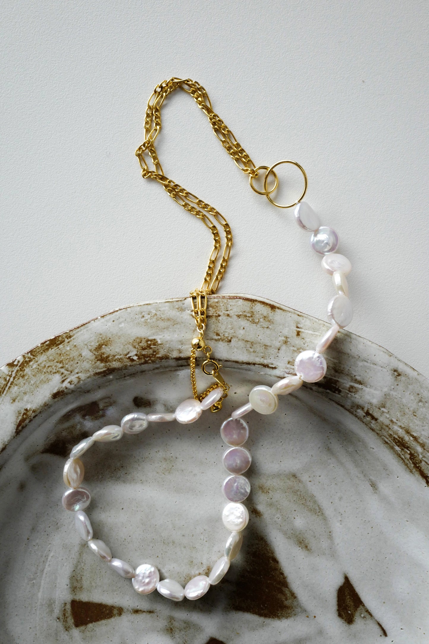 Amilie Baroque Freshwater Pearl Necklace