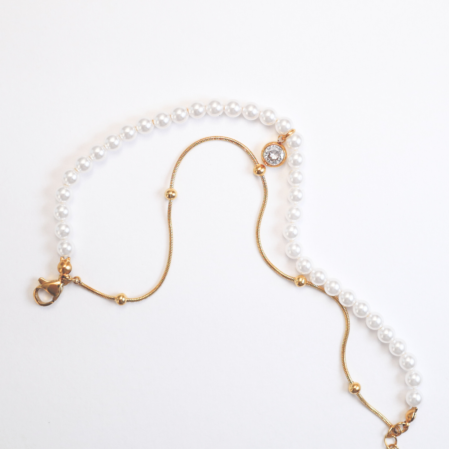 Double Layer Pearl Bracelet - Private Glows