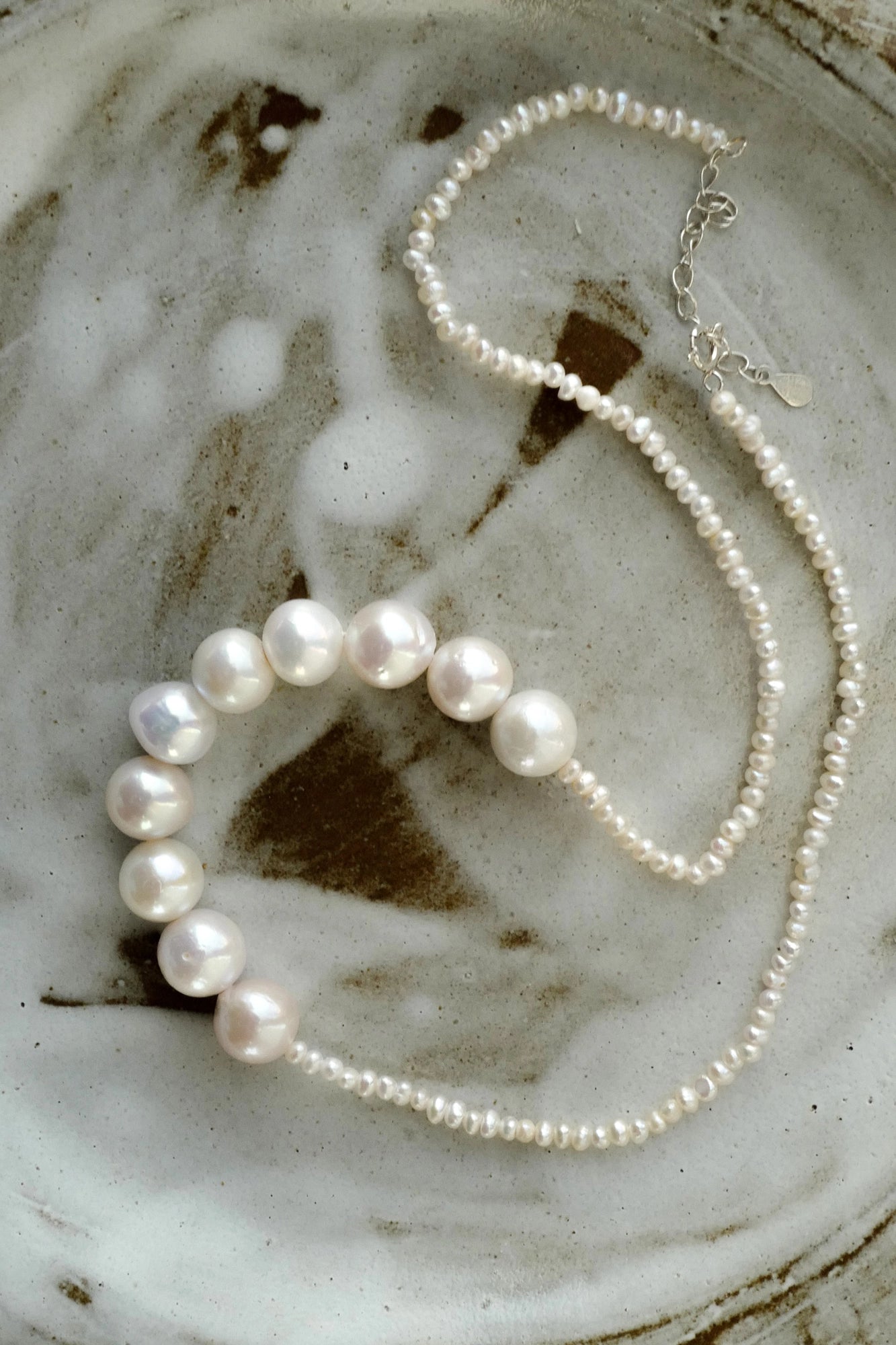 Charlotte  Baroque Pearl Necklace