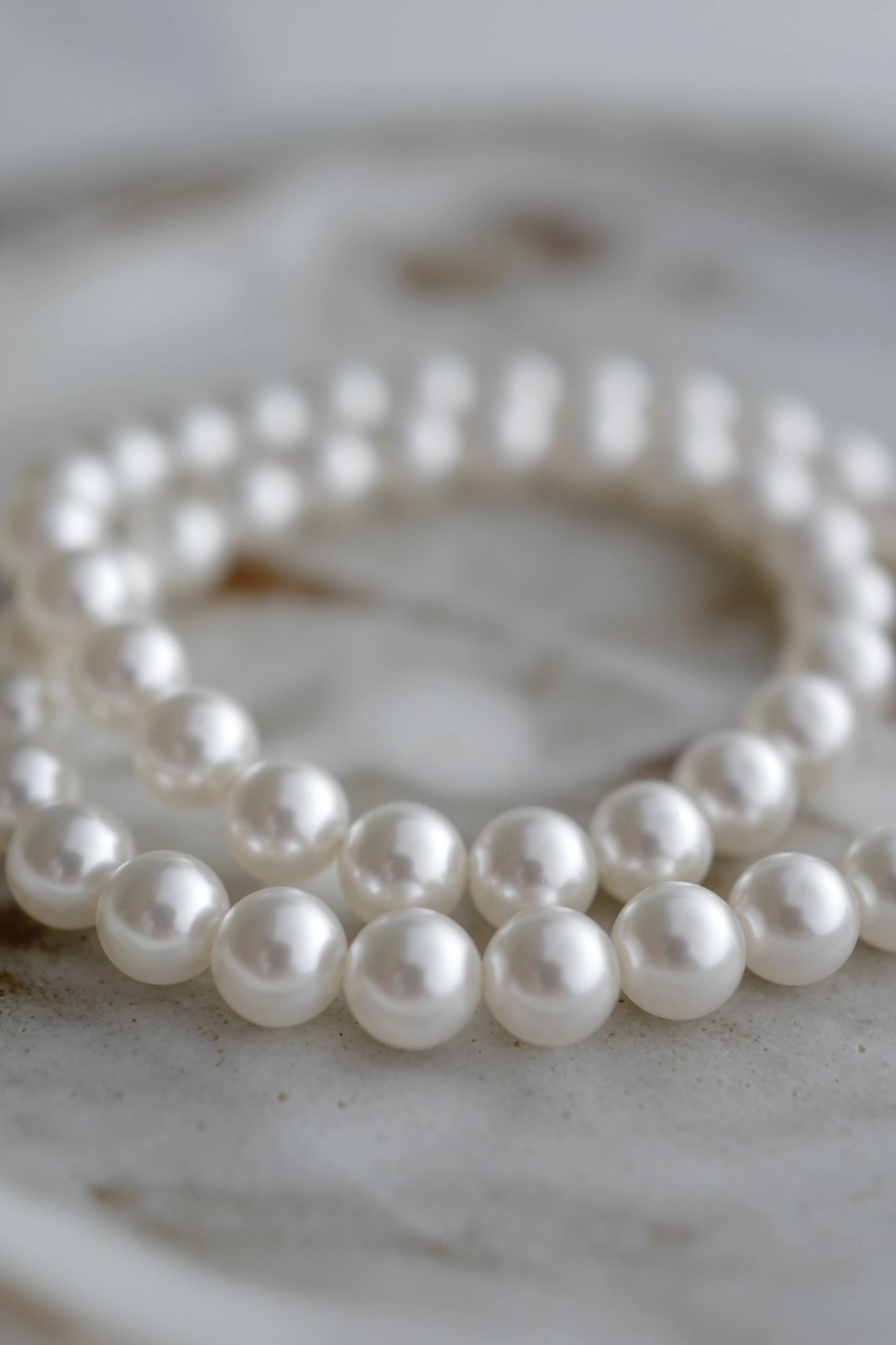 Mila Pearl Necklace – Classic Swarovski Pearl Necklace with 18k Gold-Plated Lobster Clasp