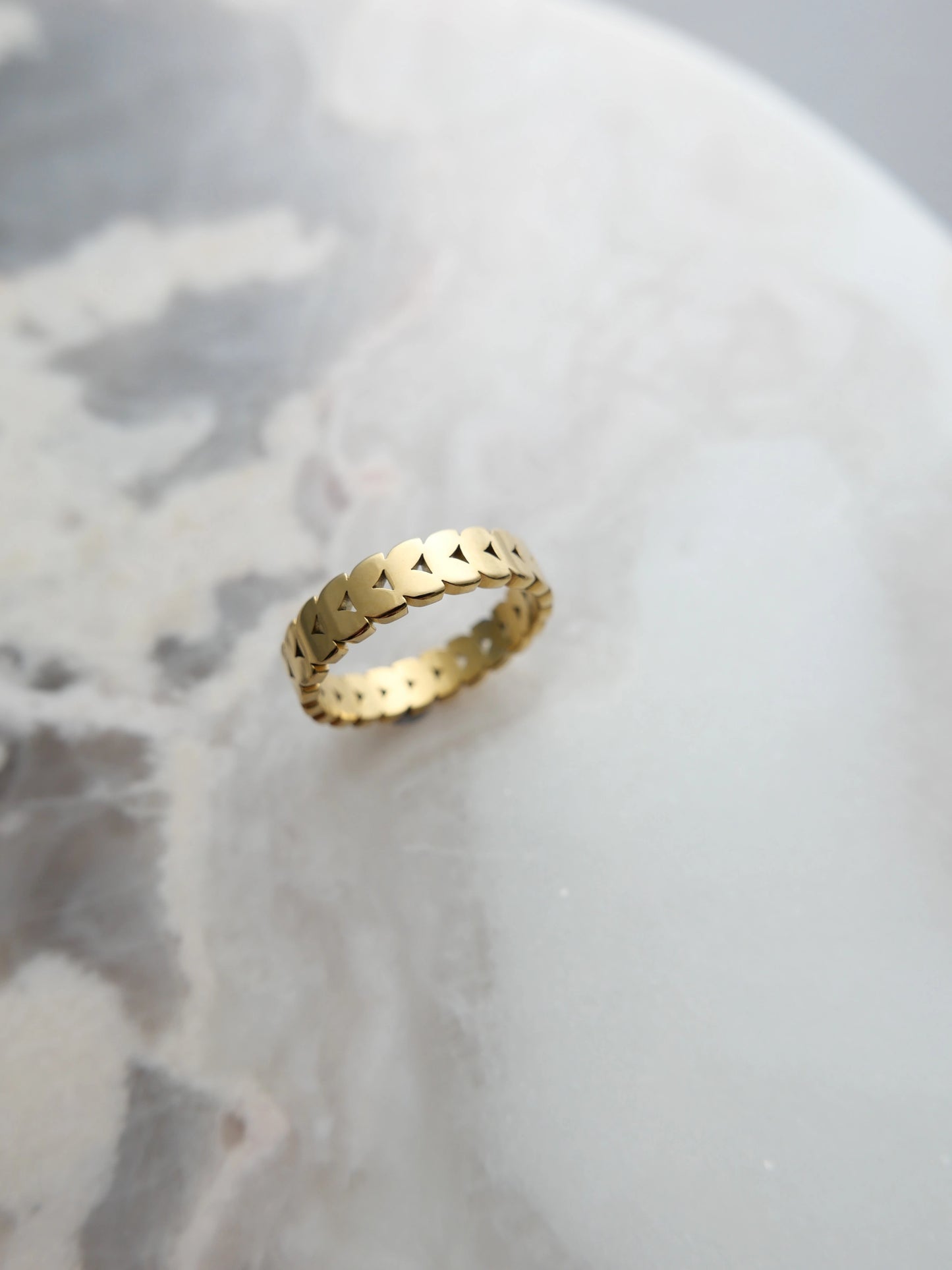 Textured Band Ring