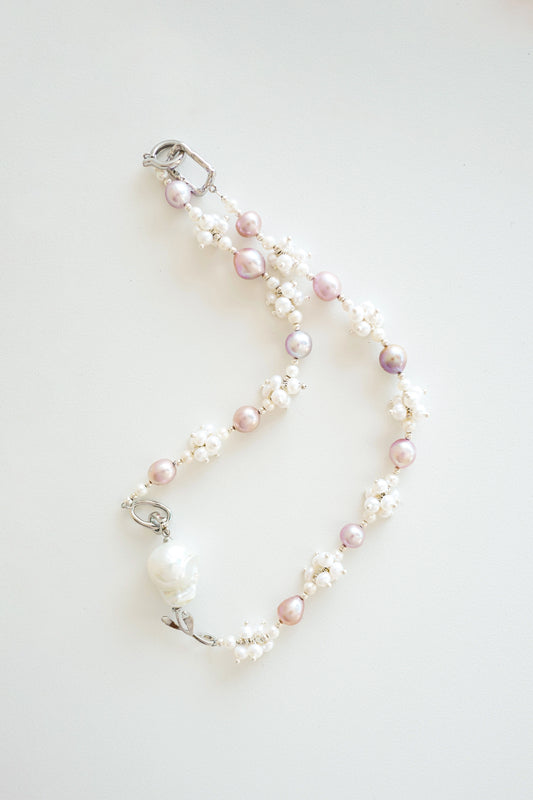 Celeste Baroque Pearl Necklace